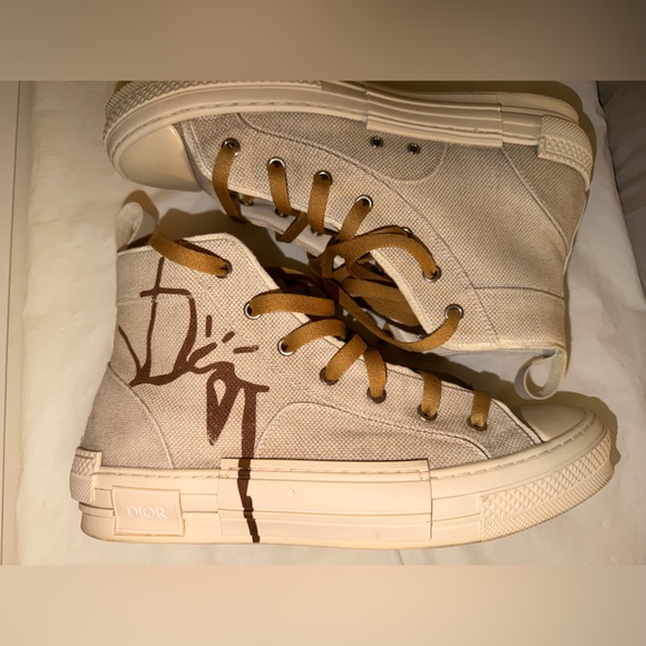 Dior x Travis Scott Cactus Jack High-Top Sneakers | Limited Edition | Authentic - Picture 2 of 16